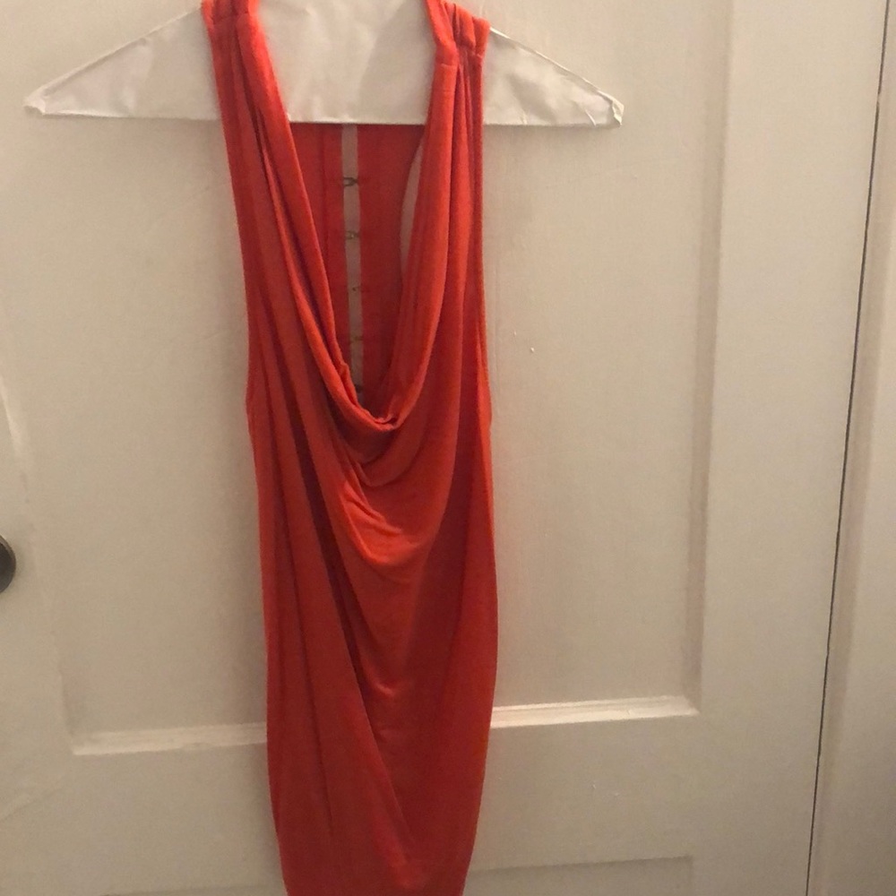 Orange Bebe top